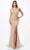 Trevi Collection L2692 - Lace-Up Back Sequin Prom Gown Prom Dresses L / Green