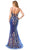 Trevi Collection L2692 - Lace-Up Back Sequin Prom Gown Prom Dresses L / Green