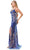 Trevi Collection L2692 - Lace-Up Back Sequin Prom Gown Prom Dresses L / Green