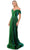 Aspeed Design L2727 - Pleated Off Shoulder Evening Gown Special Occasion Dress