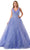 Aspeed Design L2729 - Floral Ornate Ballgown Special Occasion Dress XS / Lilac