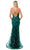 Trevi Collection L2755T - Strappy Back Glitter Prom Dress Prom Dresses