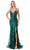 Trevi Collection L2755T - Strappy Back Glitter Prom Dress Prom Dresses