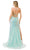 Aspeed Design L2761M - Sequin Appliqued V-Neck Evening Gown Evening Dresses