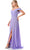 Trevi Collection L2767Y - Foldover Off Shoulder Evening Gown Special Occasion Dress