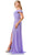 Trevi Collection L2767Y - Foldover Off Shoulder Evening Gown Special Occasion Dress