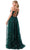 Aspeed Design L2769T - Glitter Evening Prom Dress with Slit Special Occasion Dress