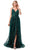 Aspeed Design L2769T - Glitter Evening Prom Dress with Slit Special Occasion Dress