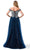 Trevi Collection L2770T - Off Shoulder Tulle Prom Dress Special Occasion Dress