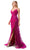 Aspeed Design L2785F - V-Neck Sleeveless Prom Gown Prom Dresses