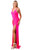 Trevi Collection L2805Y - Dual Straps Ruched Evening Gown Special Occasion Dress