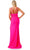 Trevi Collection L2805Y - Dual Straps Ruched Evening Gown Special Occasion Dress