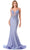 Aspeed Design L2813 - Illusion Bodice Mermaid Evening Gown Evening Dresses XXS / Lilac