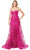 Trevi Collection L2863W - Glitter Sweetheart Evening Gown Evening Dresses XXS / Fuchsia