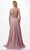 Aspeed Design M2722 - Illusion Sleeve A-Line Evening Gown Special Occasion Dress