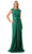 Aspeed Design M2732 - Cap Sleeve Embroidered Formal Dress Evening Dresses S / Emerald