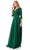 Aspeed Design M2733F - Ruched Quarter Sleeve Prom Dress Prom Dresses