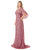 Aspeed Design M2751T - V-Neck Mermaid Evening Gown Evening Dresses M / Mauve