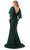 Aspeed Design M2751T - V-Neck Mermaid Evening Gown Special Occasion Dress