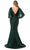 Aspeed Design M2751T - V-Neck Mermaid Evening Gown Special Occasion Dress