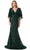 Aspeed Design M2751T - V-Neck Mermaid Evening Gown Special Occasion Dress M / Emerald