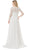 Aspeed Design M2838Y - Quarter Sleeve Beaded Lace Evening Dress Special Occasion Dress