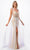 Aspeed Design P2104 - Tie Strap Illusion Prom Gown Prom Dresses XS / Lilac Nude