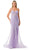 Trevi Collection P2120 - Sweetheart Bustier Bodice Prom Gown Special Occasion Dress XS / Lilac