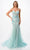 Trevi Collection P2120 - Sweetheart Bustier Bodice Prom Gown Special Occasion Dress XS / Mint