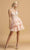 Aspeed Design S2131 - Sweetheart Tiered Cocktail Dress Homecoming Dresses XXS / Blush