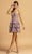 Aspeed Design S2131 - Sweetheart Tiered Cocktail Dress Homecoming Dresses XXS / Mauve