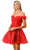 Aspeed Design S2721 - Floral A-Line Cocktail Dress Special Occasion Dress