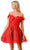 Aspeed Design S2721 - Floral A-Line Cocktail Dress Special Occasion Dress