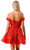 Aspeed Design S2721 - Floral A-Line Cocktail Dress Special Occasion Dress