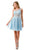 Aspeed Design S2723 - One-Sleeve A-Line Cocktail Dress Cocktail Dresses