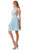 Aspeed Design S2723 - One-Sleeve A-Line Cocktail Dress Cocktail Dresses