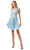 Aspeed Design S2723 - One-Sleeve A-Line Cocktail Dress Cocktail Dresses