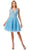 Aspeed Design S2739J - Applique V-Neck Homecoming Dress Cocktail Dresses