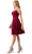 Trevi Collection S2741M - Scoop Wide Waistband Cocktail Dress Special Occasion Dress