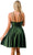 Trevi Collection S2741M - Scoop Wide Waistband Cocktail Dress Special Occasion Dress