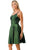 Trevi Collection S2741M - Scoop Wide Waistband Cocktail Dress Special Occasion Dress