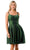 Trevi Collection S2741M - Scoop Wide Waistband Cocktail Dress Special Occasion Dress