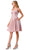 Trevi Collection S2741M - Scoop Wide Waistband Cocktail Dress Special Occasion Dress