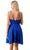 Trevi Collection S2741M - Scoop Wide Waistband Cocktail Dress Special Occasion Dress