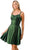 Trevi Collection S2741M - Scoop Wide Waistband Cocktail Dress Special Occasion Dress