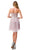 Aspeed Design S2745B - Embroidered Strapless Cocktail Dress Special Occasion Dress