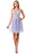 Aspeed Design S2745B - Embroidered Strapless Cocktail Dress Special Occasion Dress XS / Lilac