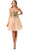 Aspeed Design S2757J - Beaded Appliqued V-Neck Cocktail Dress Special Occasion Dress