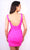 Ava Presley 27755 - V-Neck Banded Waist Cocktail Dress Cocktail Dresses