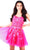 Ava Presley 27766 - Sequin Embroidered A-Line Cocktail Dress Special Occasion Dress 00 / Neon Pink